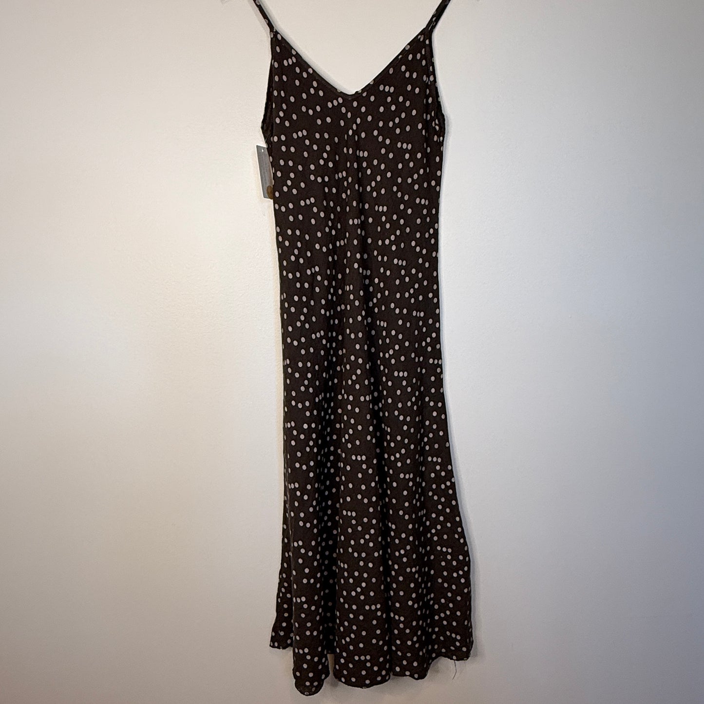 Polka Dot Linen Dress
