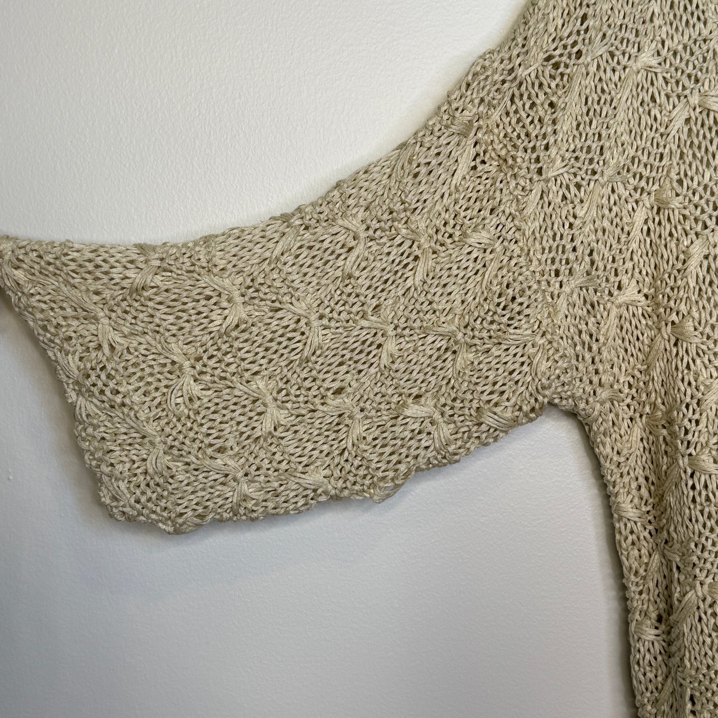 Toscana Textured Cotton Knit Top