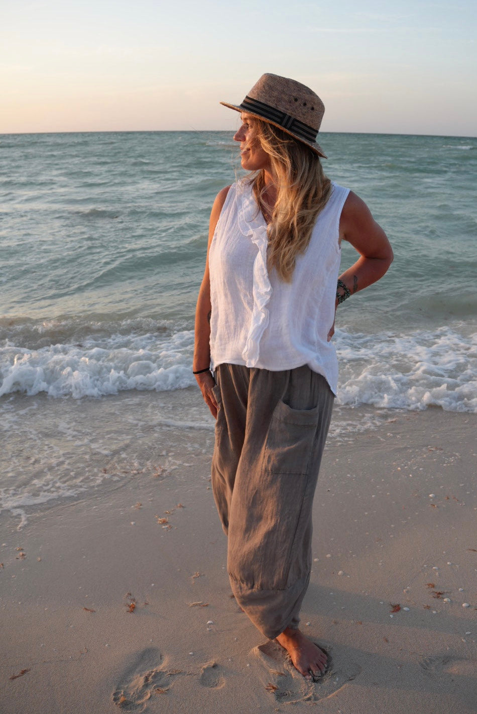Tulip Linen Pants