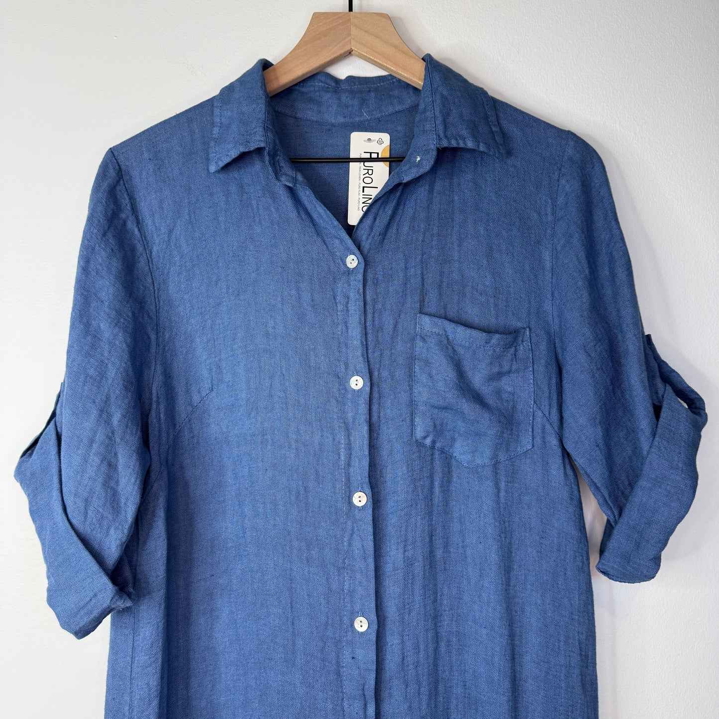 Merida Linen Shirt Dress