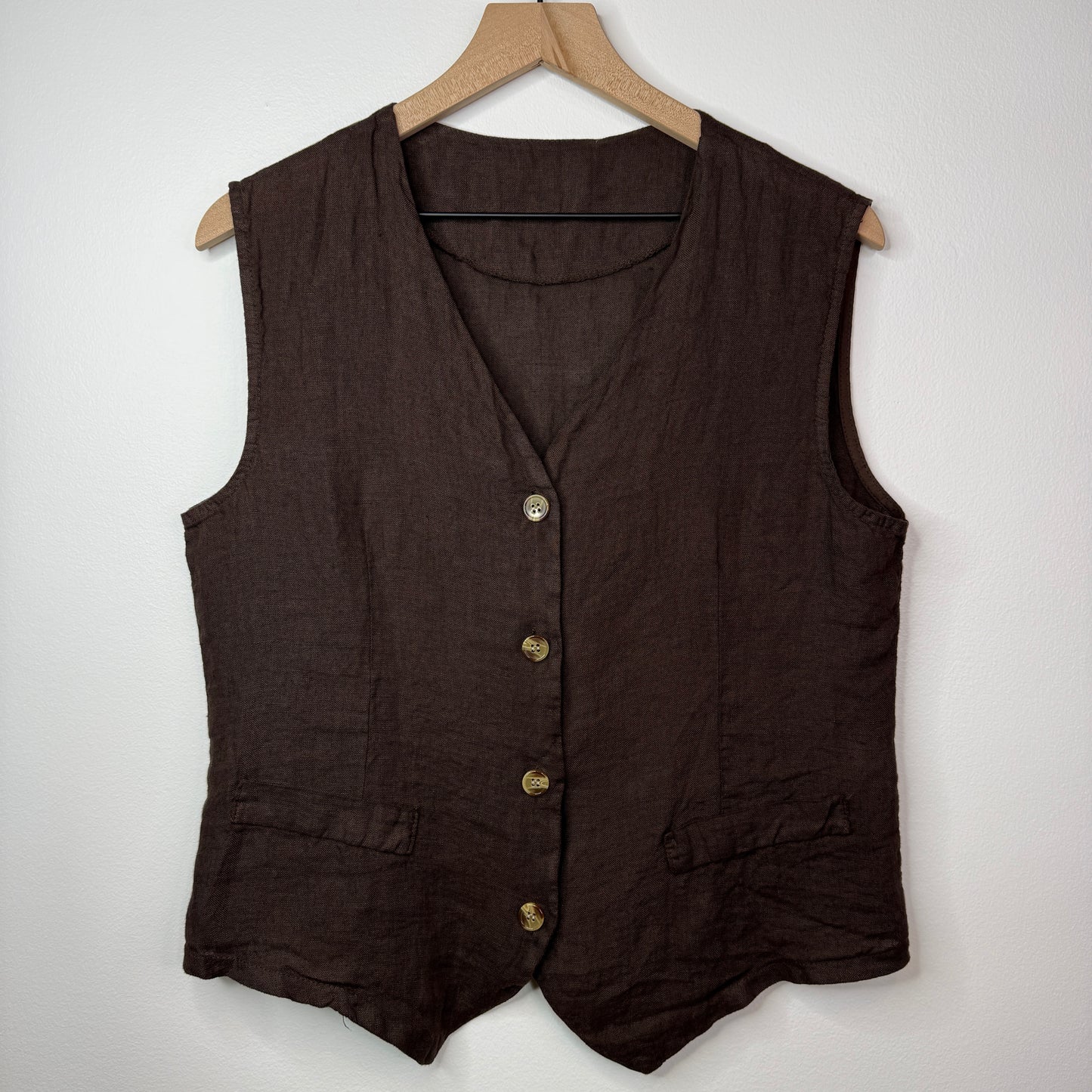 Linen Vest