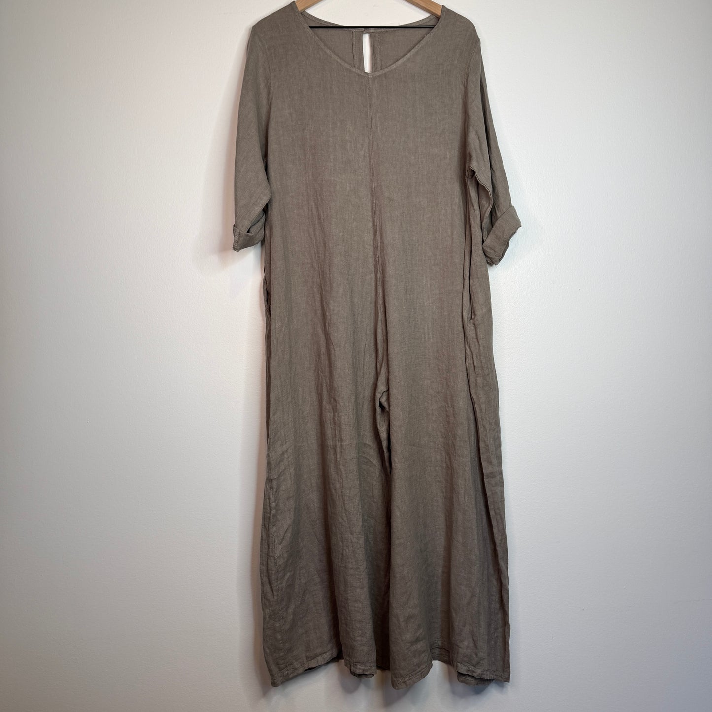Florence Linen Jumpsuit