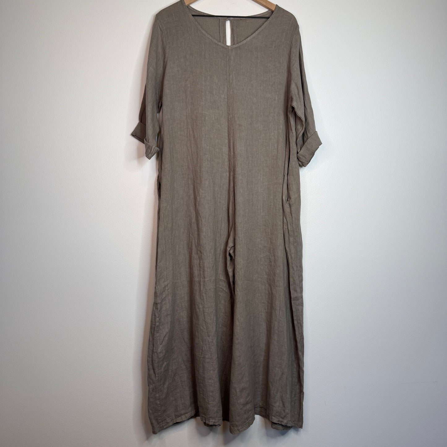 Florence Linen Jumpsuit