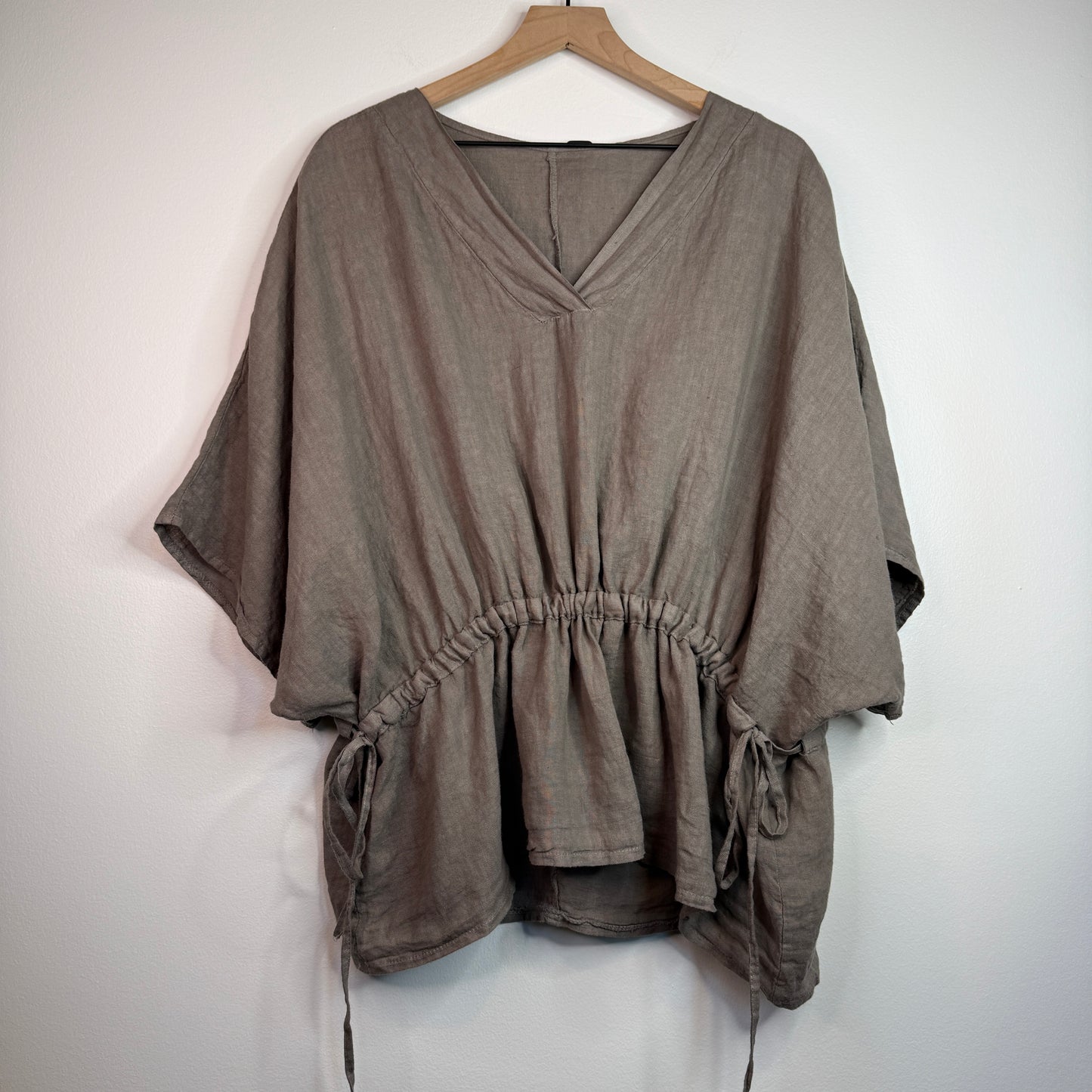 Linen Kimono Top