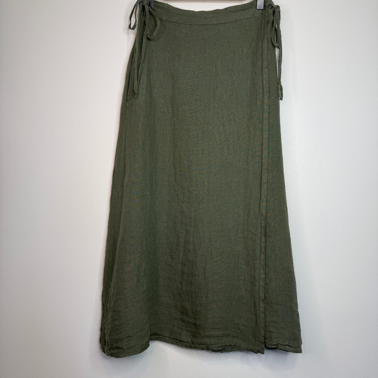Wrap Linen Skirt