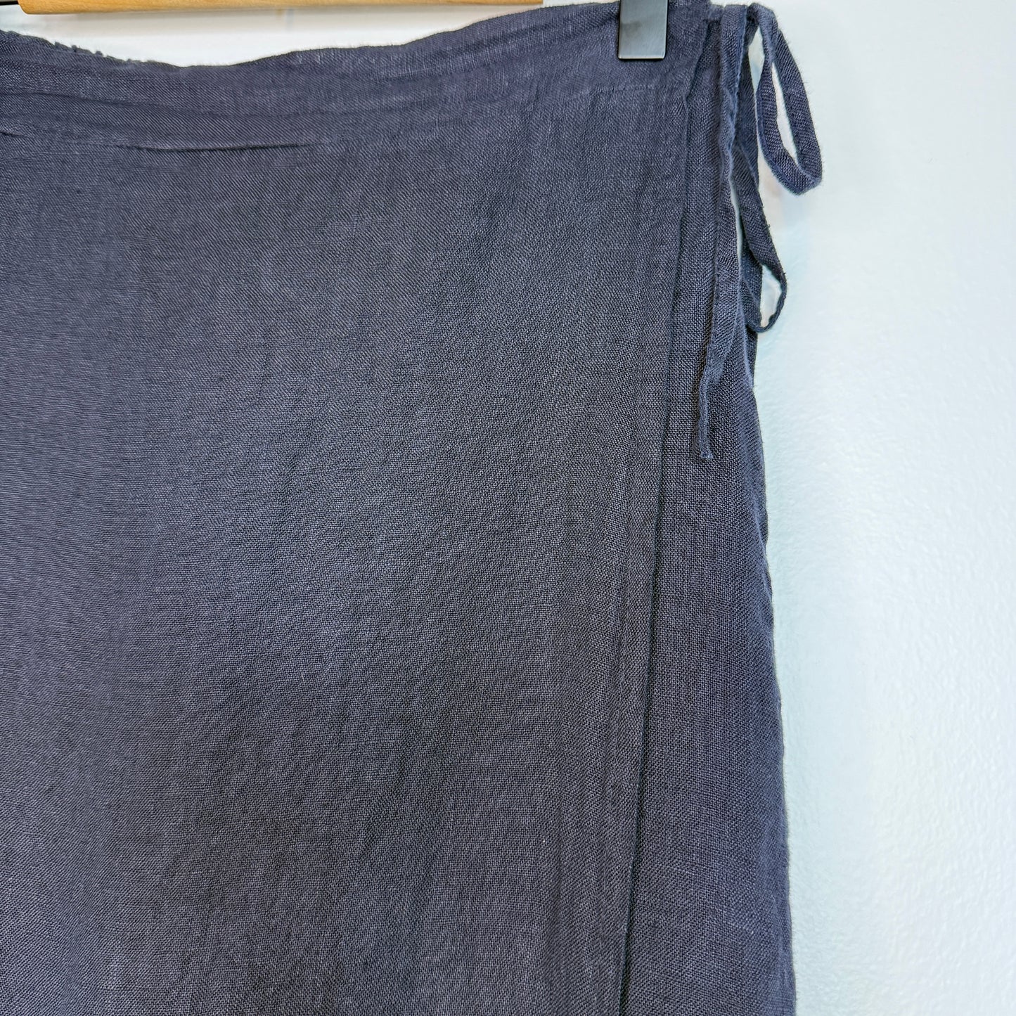 Wrap Linen Skirt