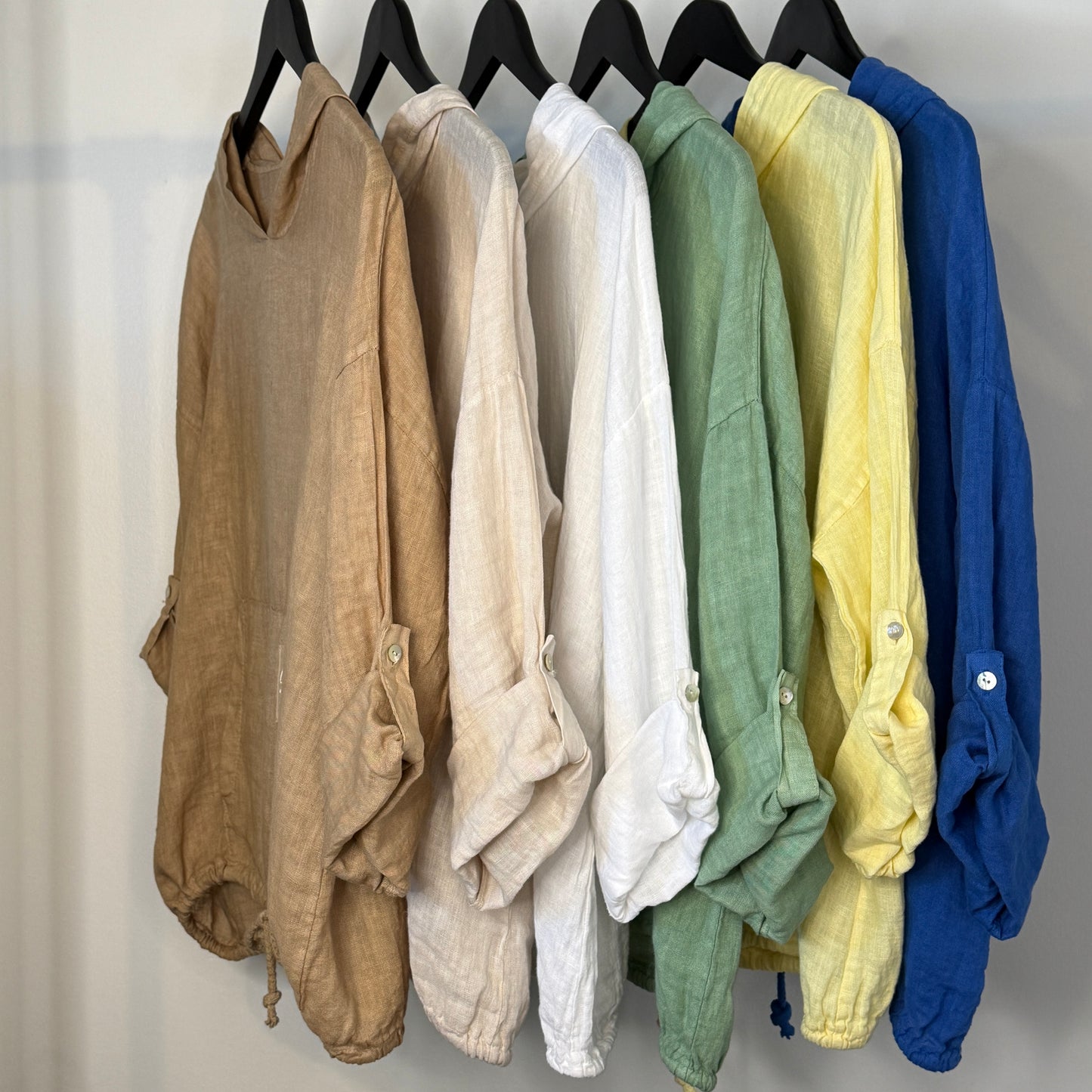 Ariana Linen Hoodie