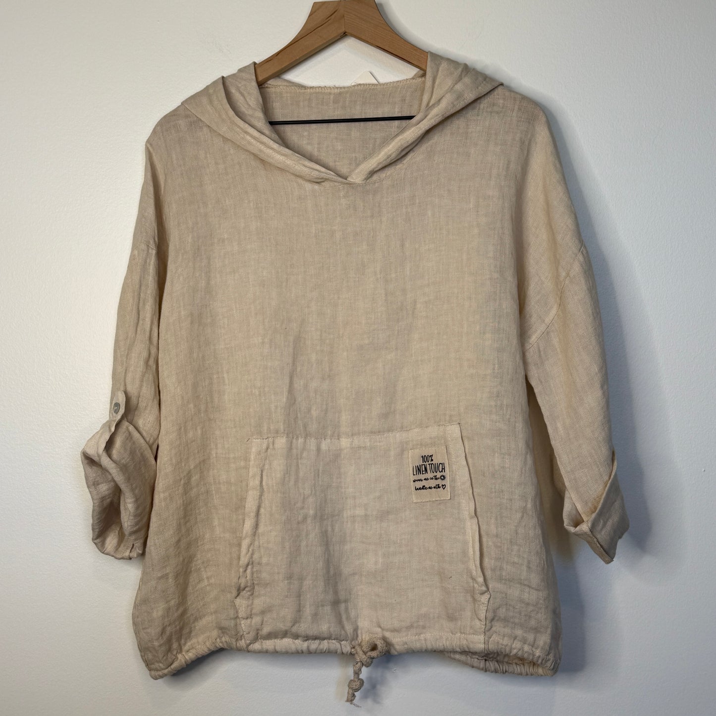 Ariana Linen Hoodie