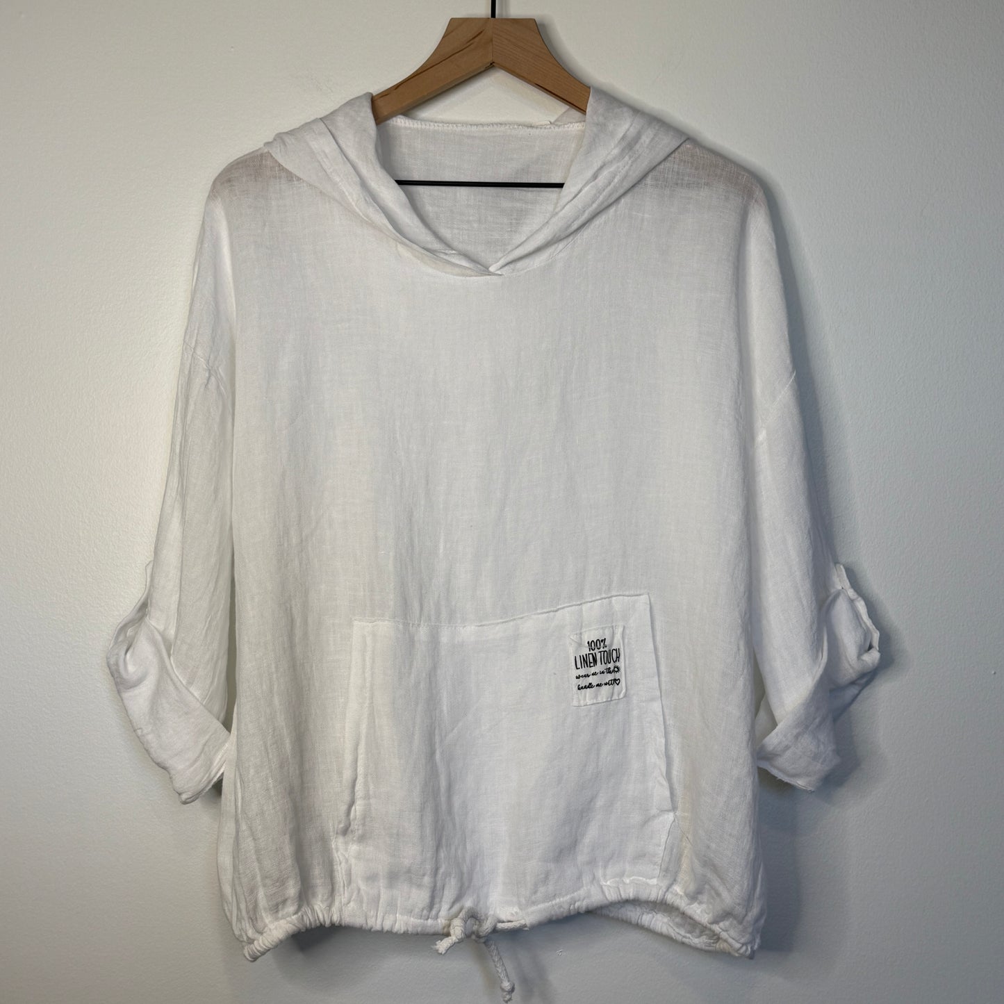 Ariana Linen Hoodie