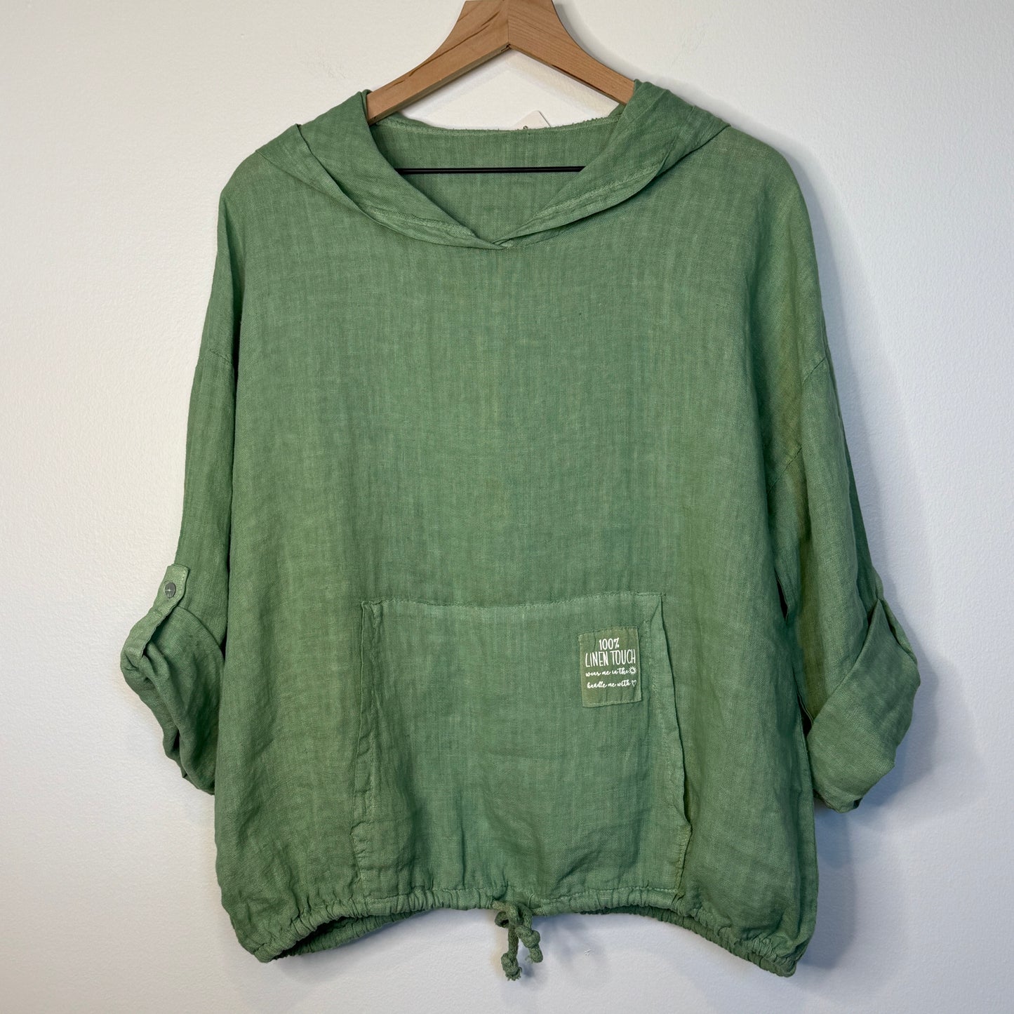 Ariana Linen Hoodie