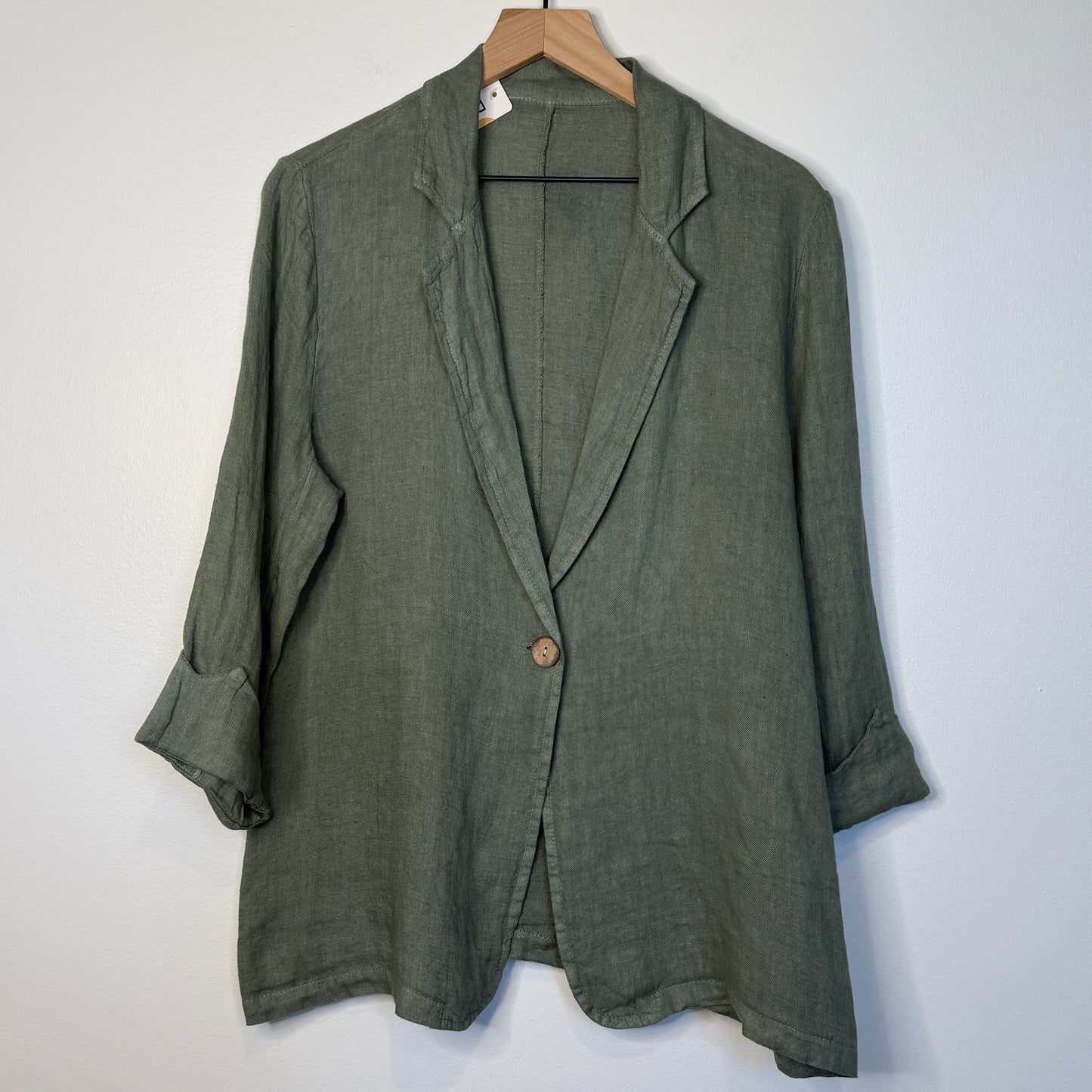 Amalfi Oversized Linen Blazer