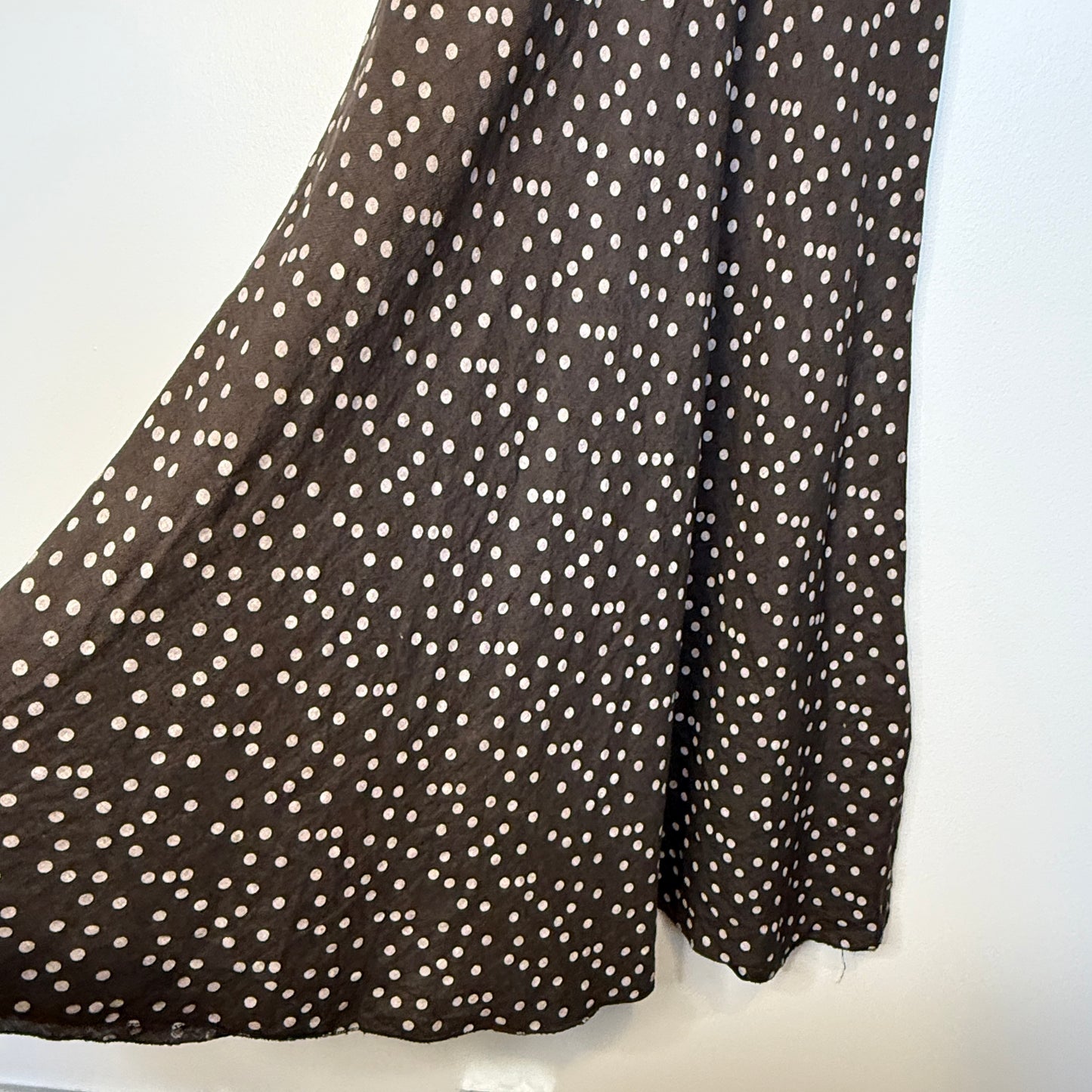 Polka Dot Linen Dress