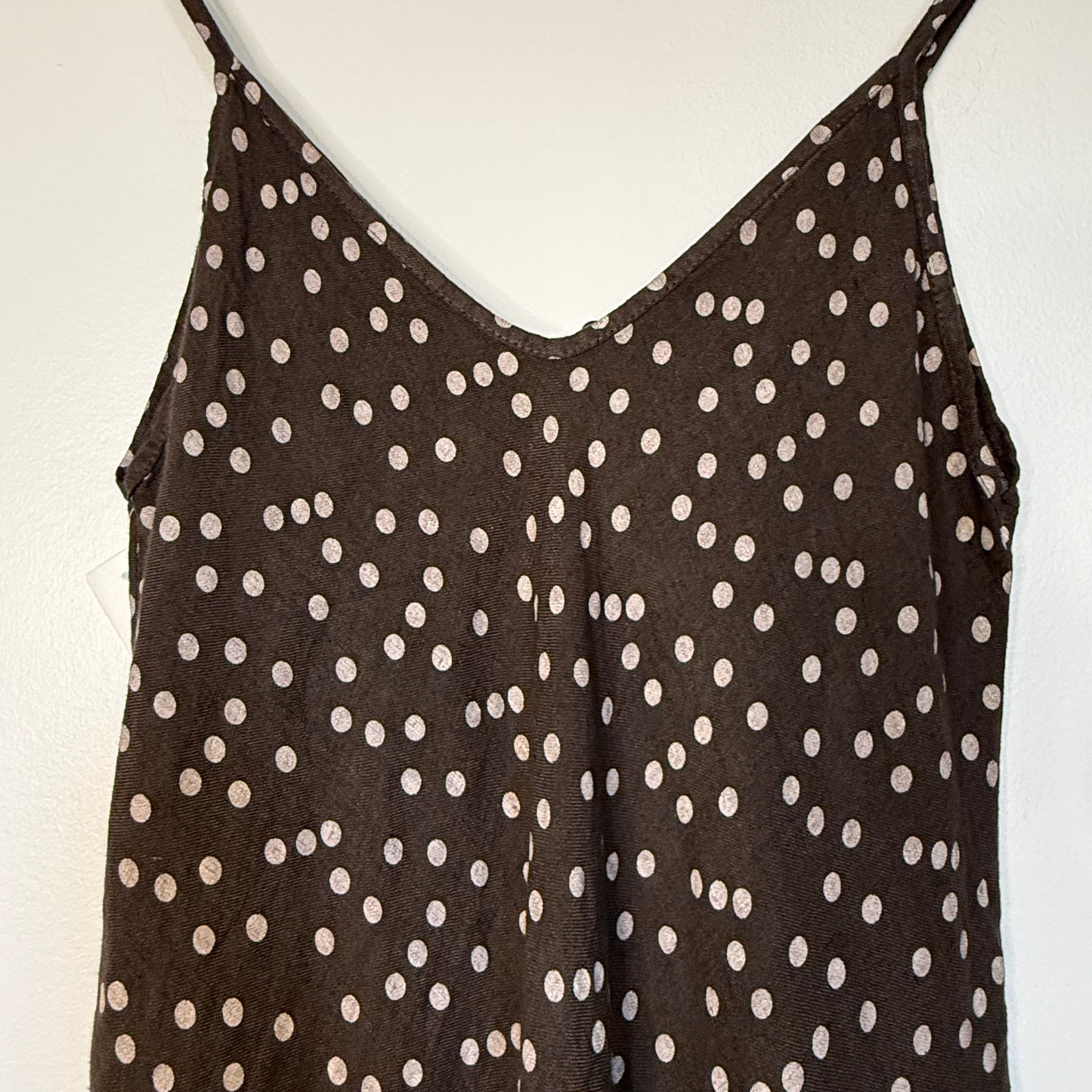 Polka Dot Linen Dress