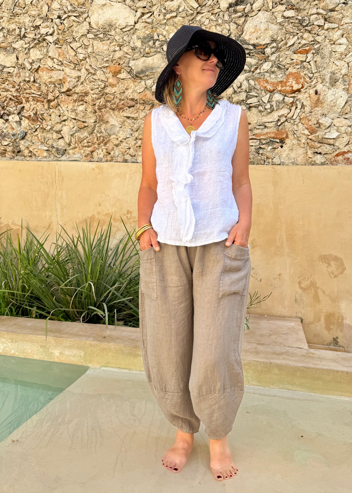 Tulip Linen Pants