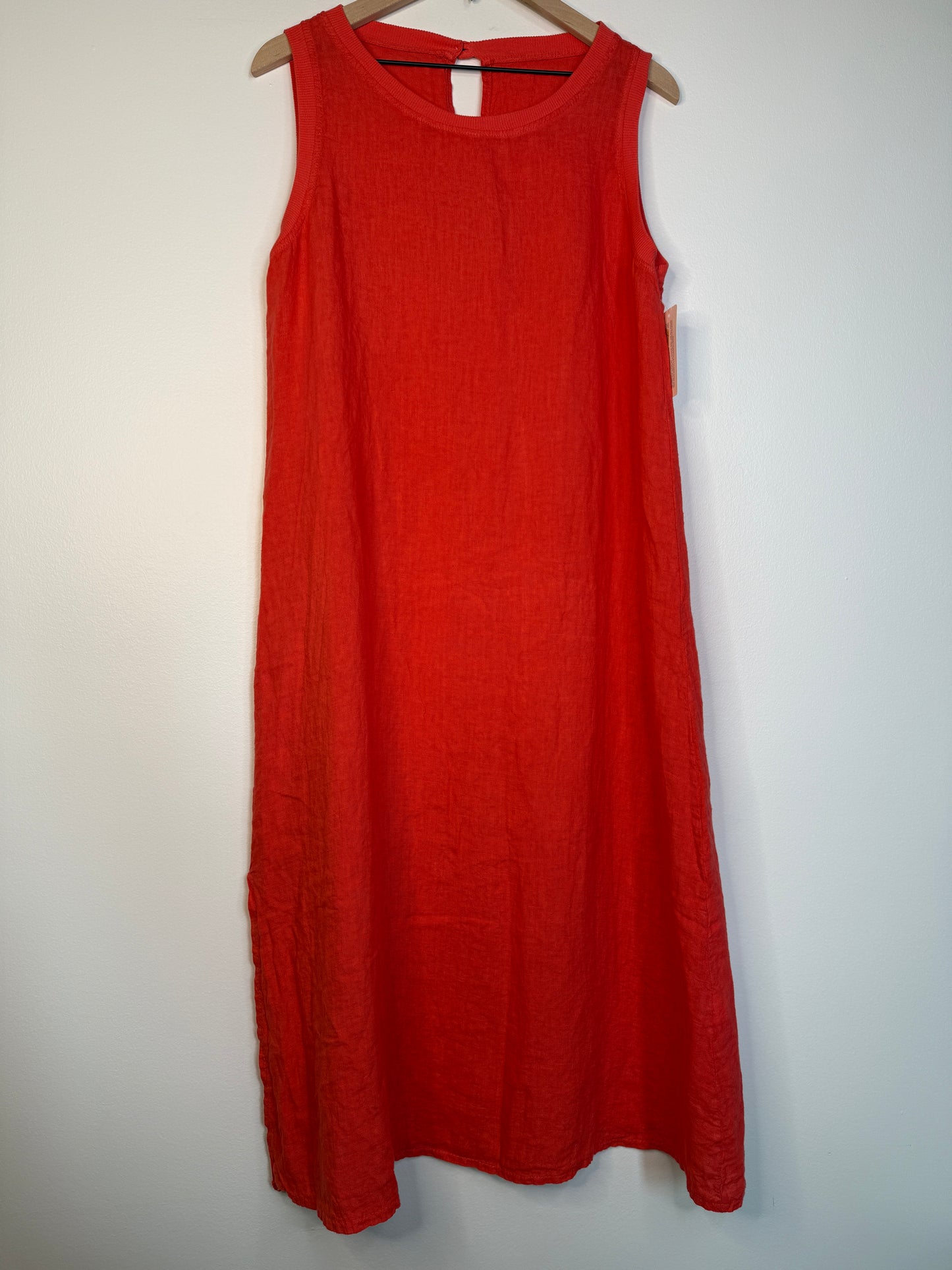 Florence Essential Sleeveless Linen Dress