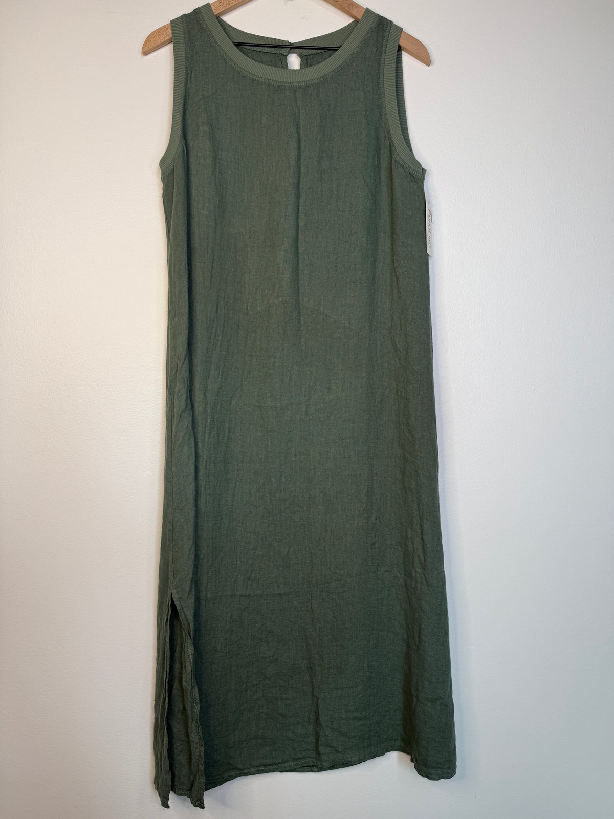 Florence Essential Sleeveless Linen Dress