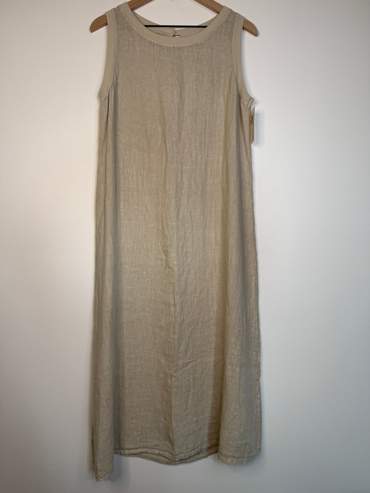 Florence Essential Sleeveless Linen Dress