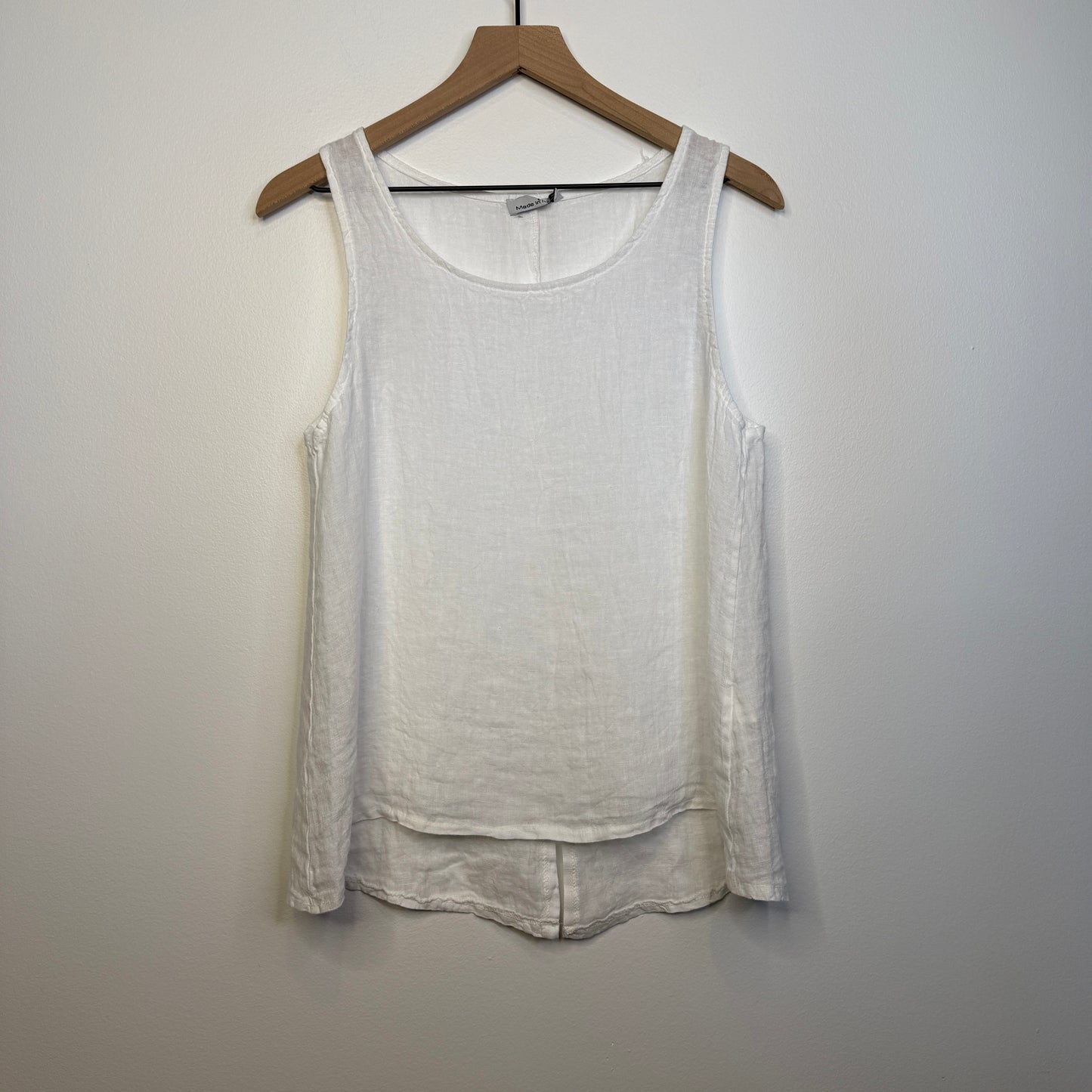 Verona Linen Sleeveless Top