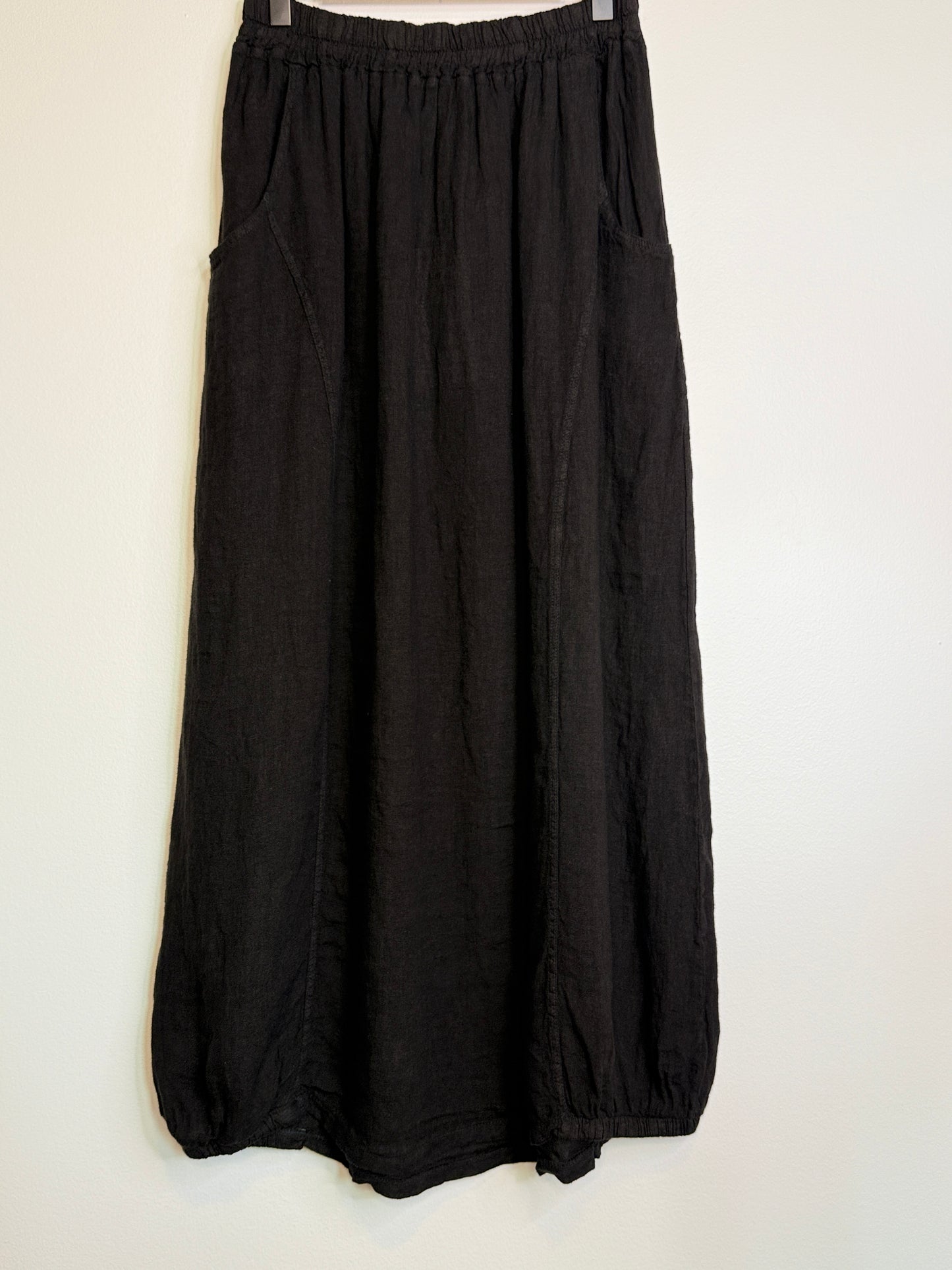 Linen Tulip Skirt