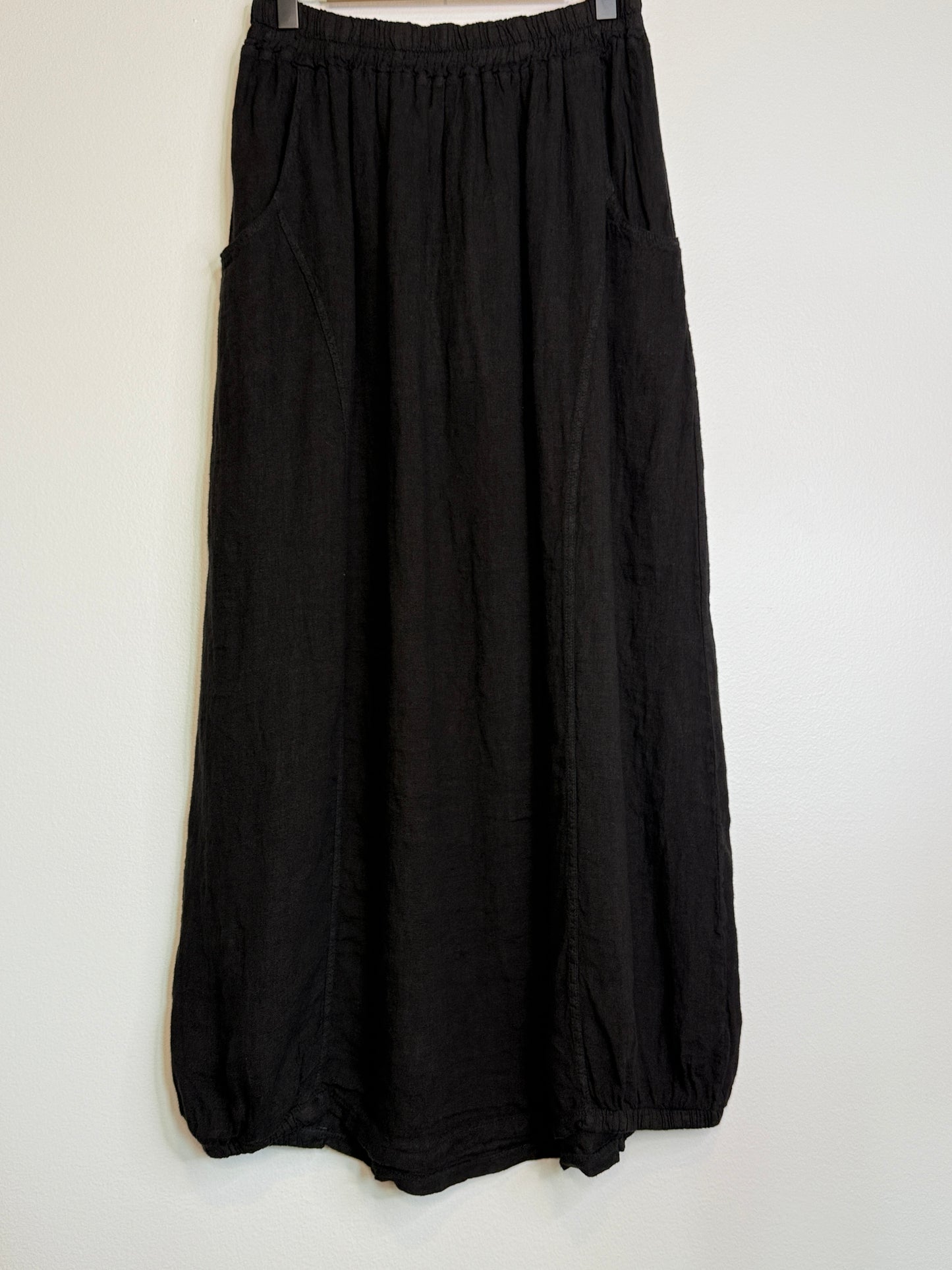 Linen Tulip Skirt