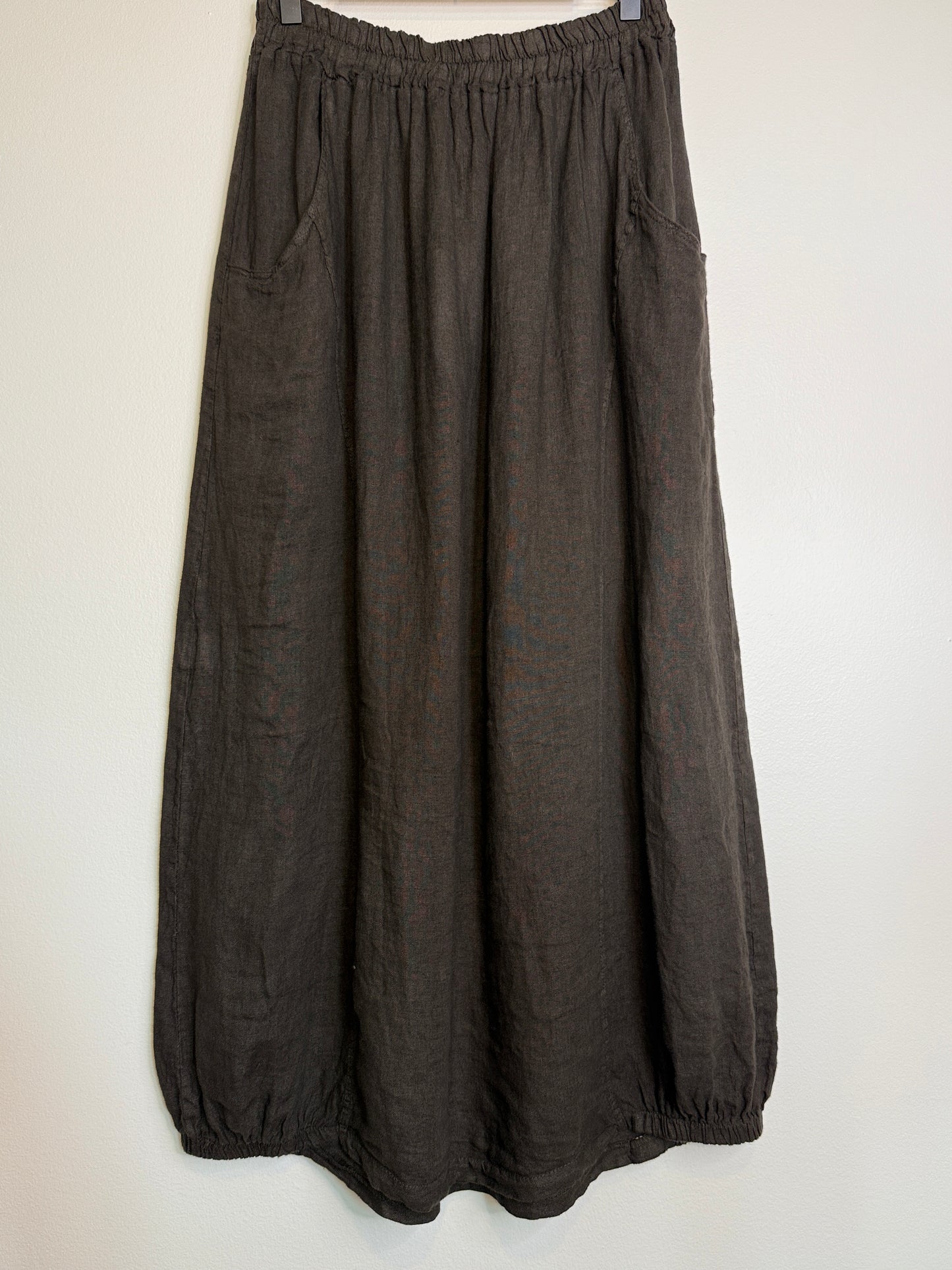 Linen Tulip Skirt