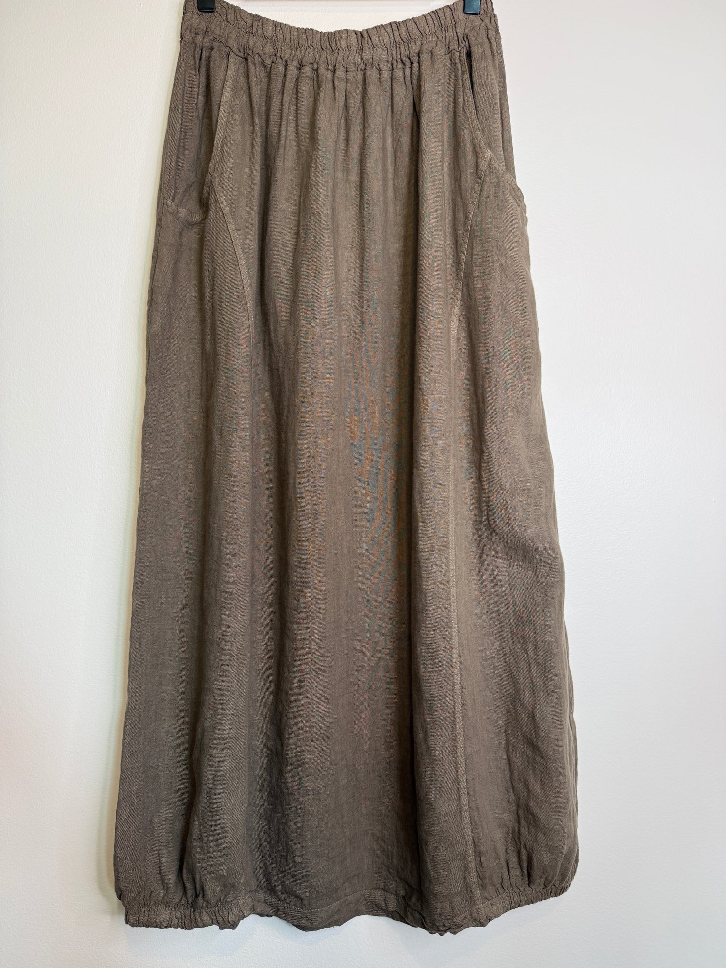 Linen Tulip Skirt