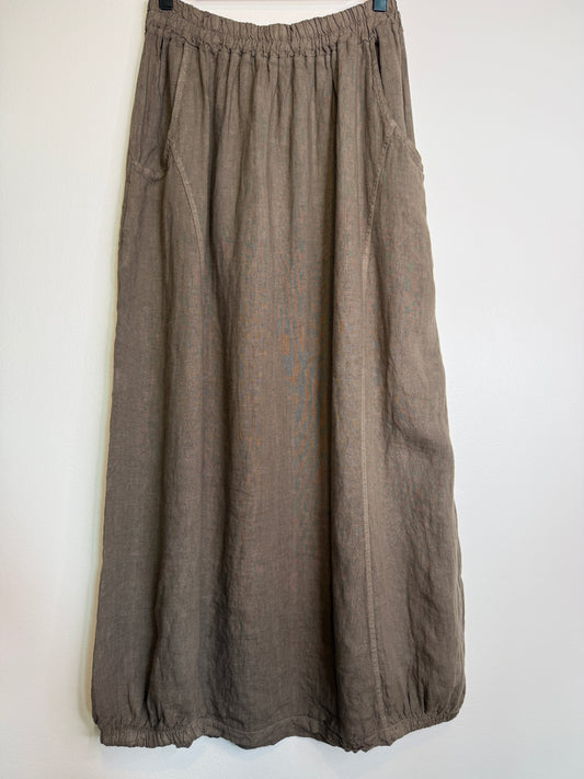 Linen Tulip Skirt