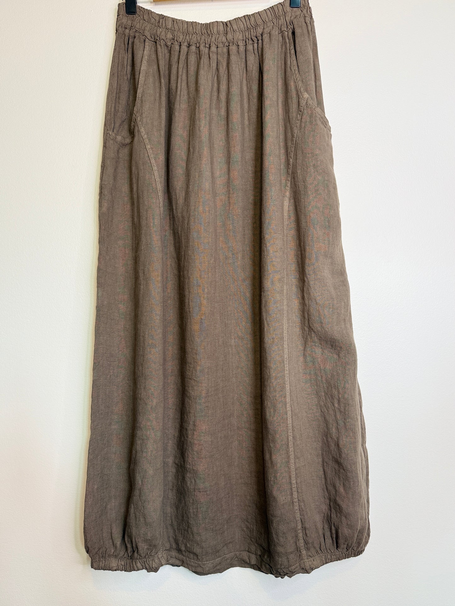 Linen Tulip Skirt