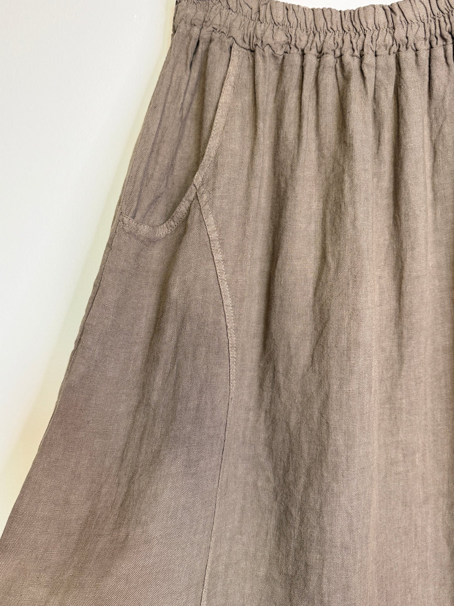 Linen Tulip Skirt