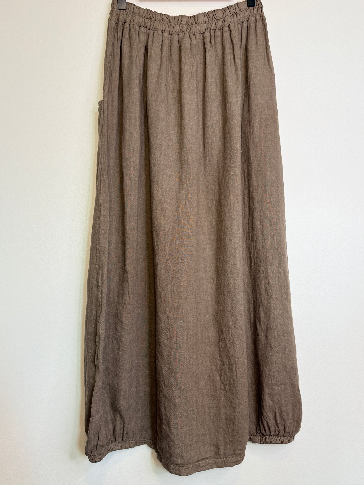 Linen Tulip Skirt