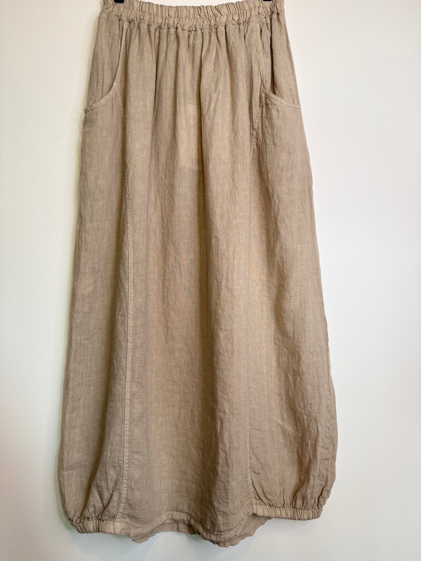 Linen Tulip Skirt