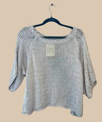 Toscana Air Knit Cotton Top