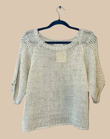 Toscana Air Knit Cotton Top
