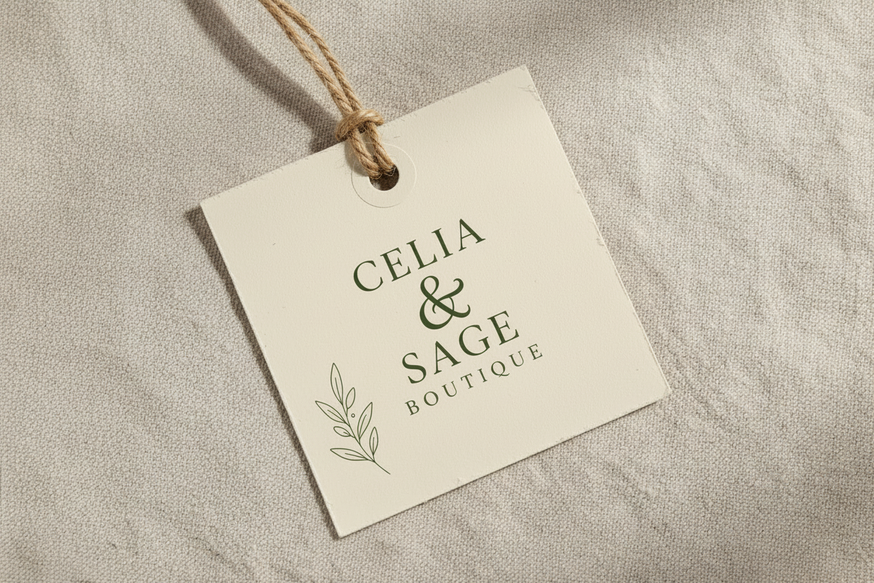 Celia & Sage Boutique - Olive, Smaller Ampersand